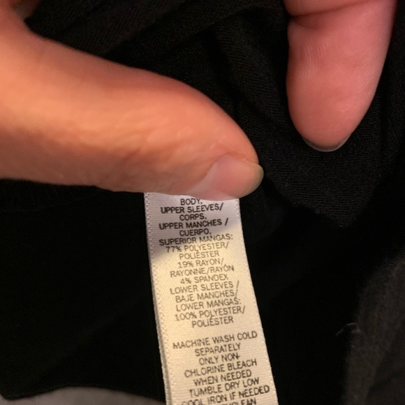 WOMENS Ann Taylor LOFT medium ruffle sleeve top - Picture 3 of 6